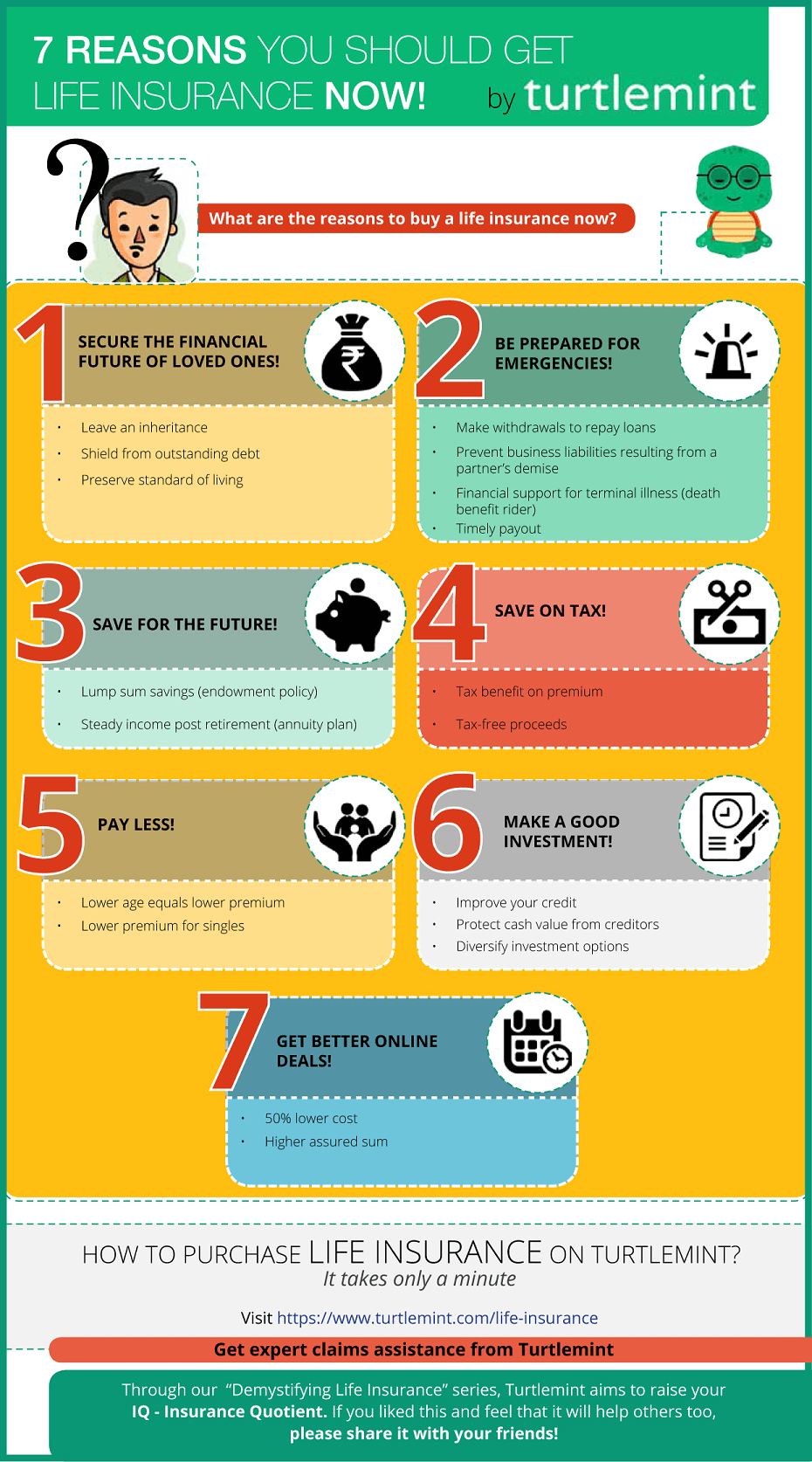 7 reasons for buying Life Insurance