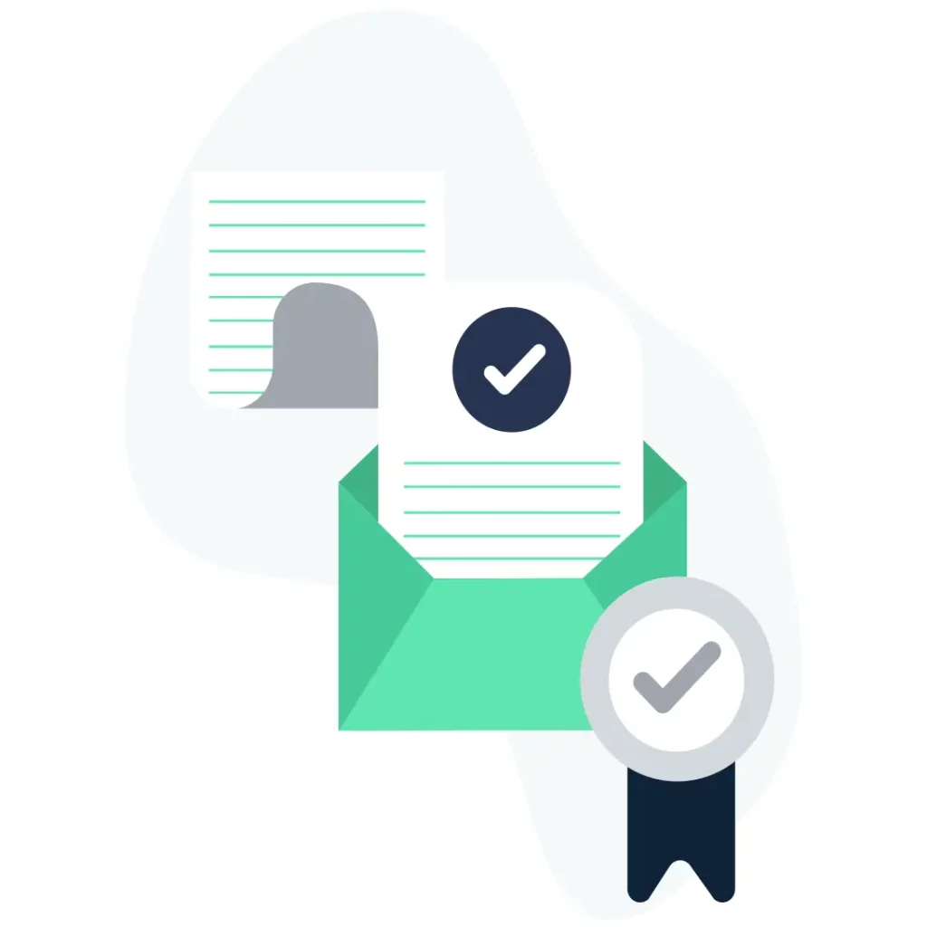 Submit documents as advised by our claims expert